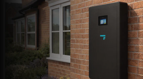 House with home battery system